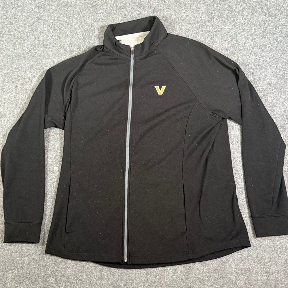 Johnnie-O Vanderbilt University Commodores Full Zip Jacket Black XL JWKO1040